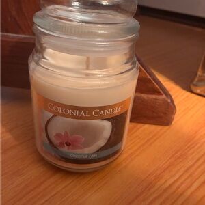 Colonial Candle Coconut Rain Jar Candle